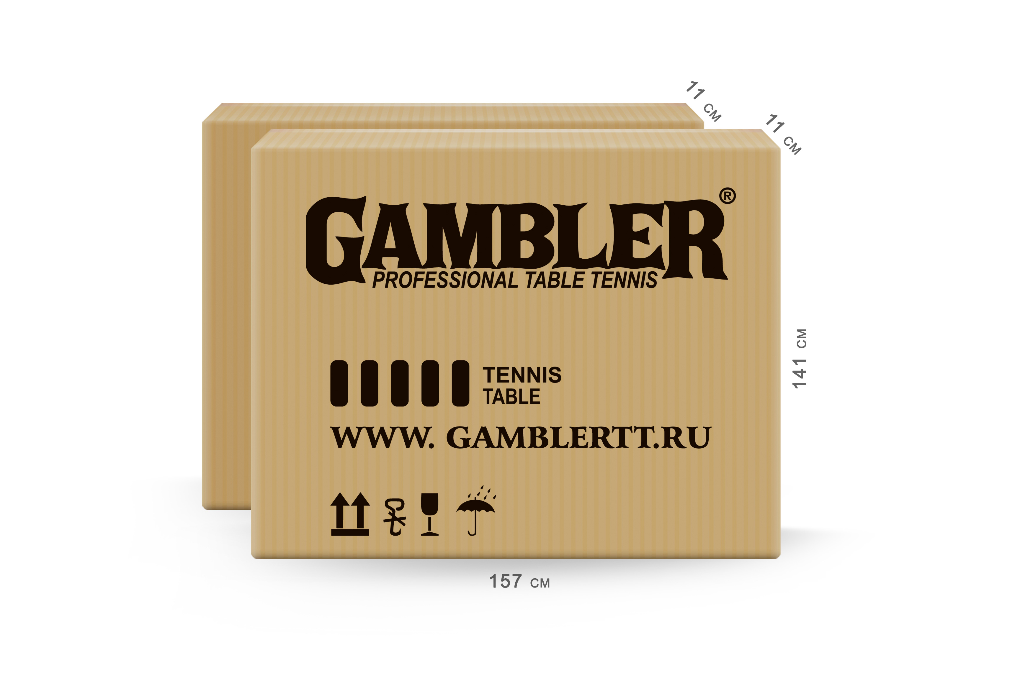 Стол теннисный GAMBLER GRAPHITE 6 Всепогодный