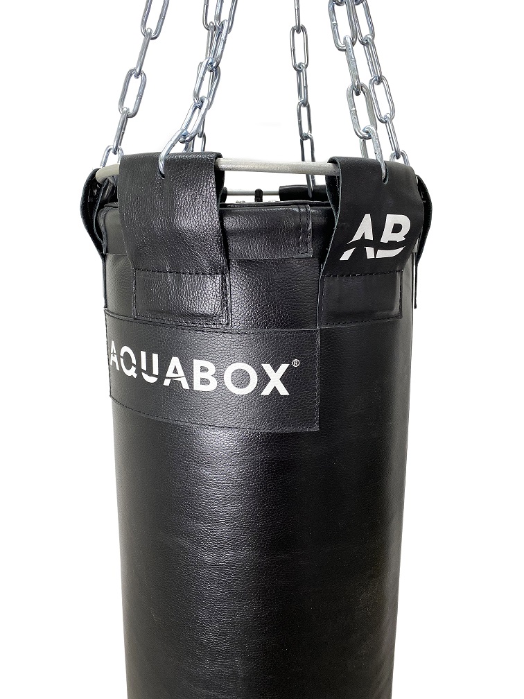 Мешок боксерский водоналивной AQUABOX кожа 45/120/80 кг черный