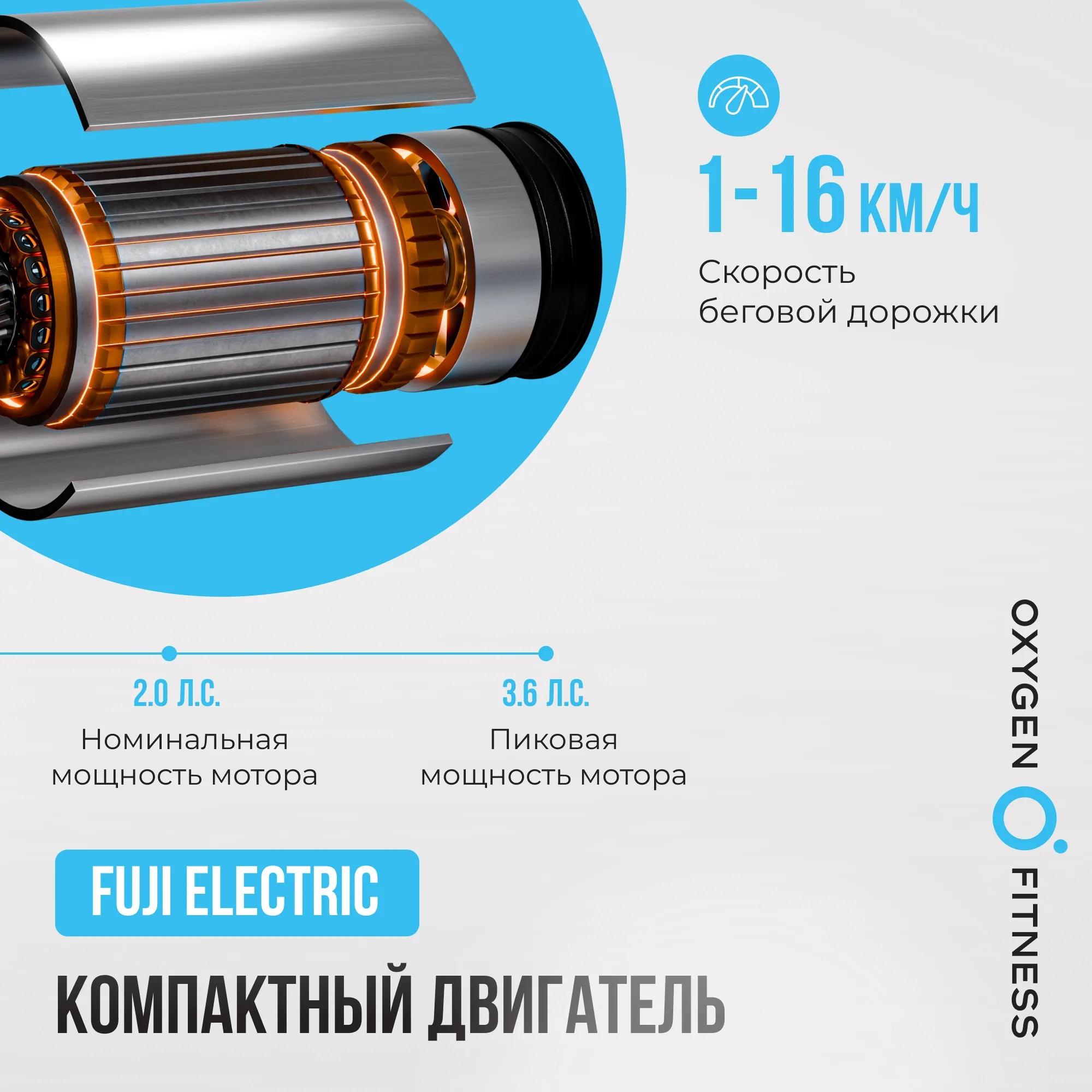 Беговая дорожка OXYGEN FITNESS MANGAN A