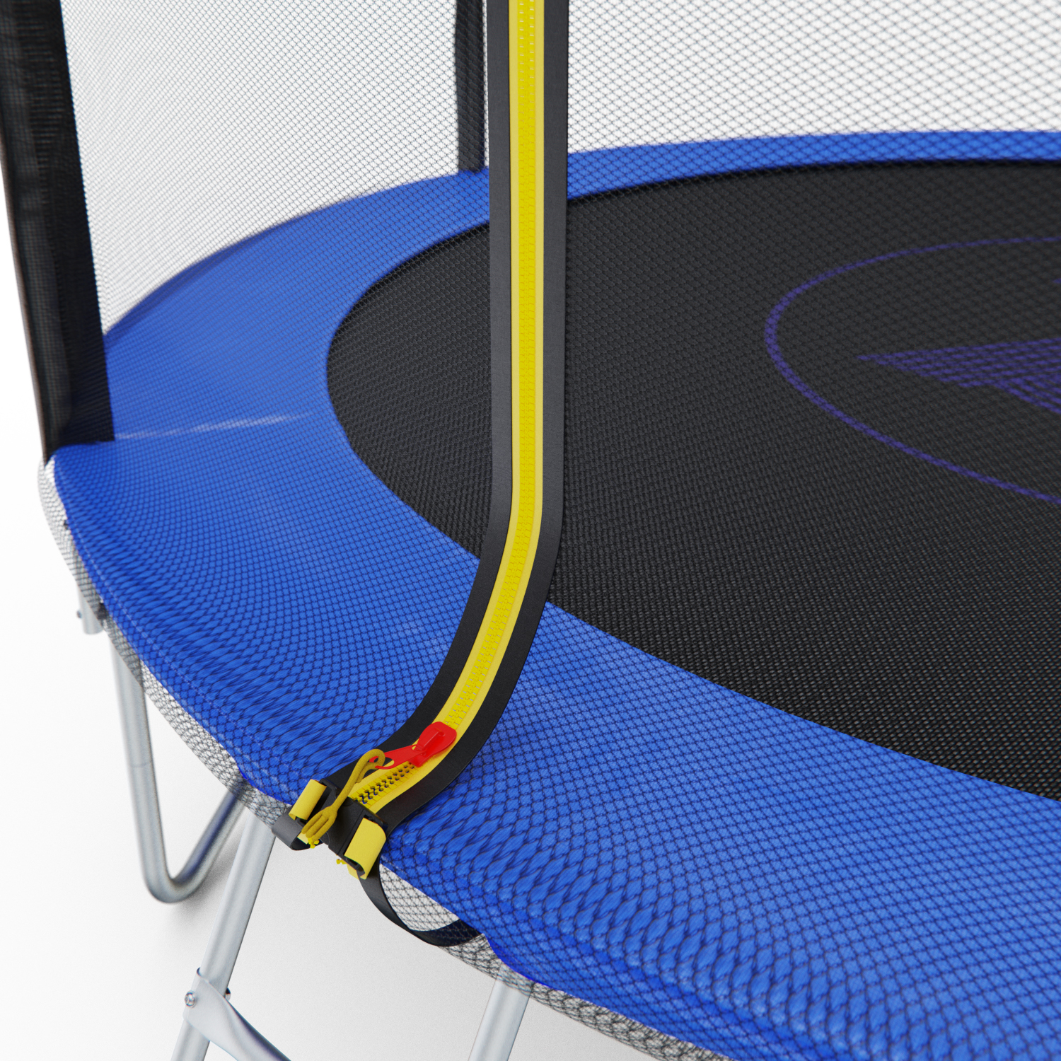 Батут с сеткой DFC PELPO 10ft с лестницей, BLUE