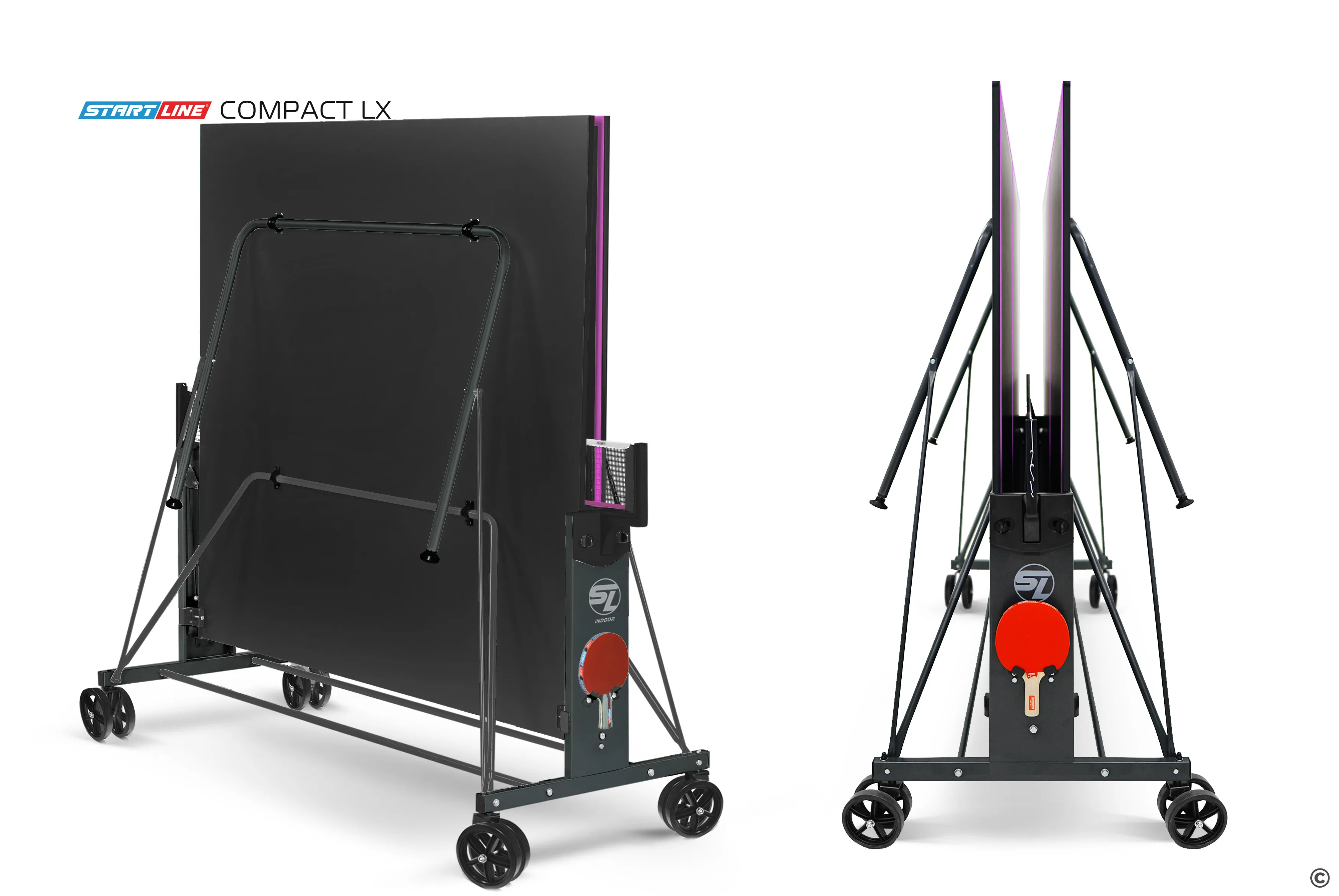 Стол теннисный Compact LX Black