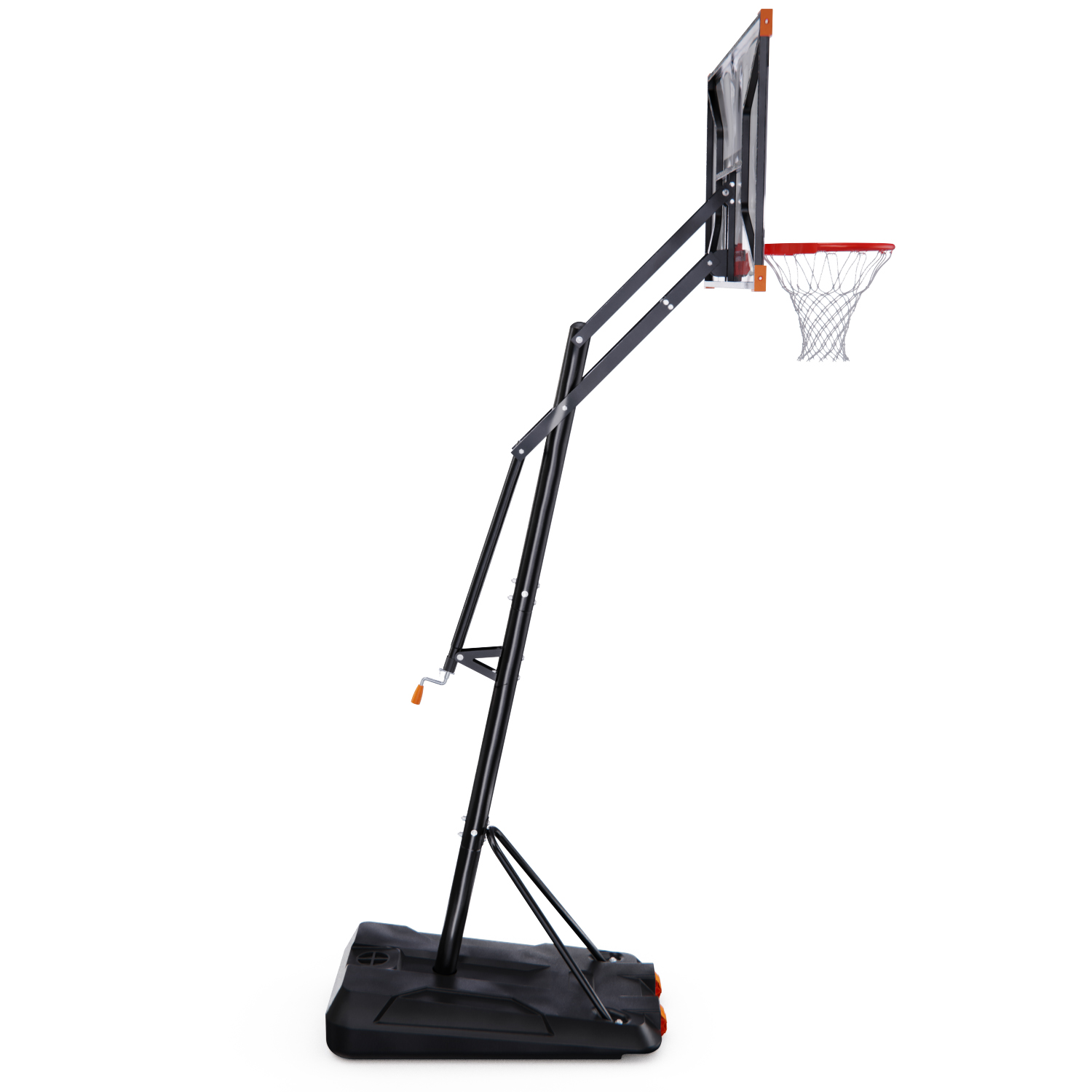 Баскетбольная мобильная стойка DFC SPORTSOUL, 137 х 84 x 0.3 см