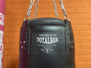 Мешок боксерский набивной LOFT TOTALBOX кожа 35/120/55 кг (черный)