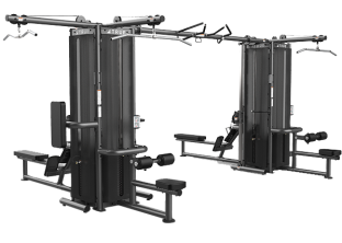 8-ти стековая станция TRUE TMS8000 с кроссовером (стеки кроссовера по 112 кг)