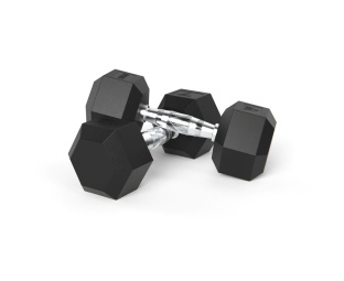 Гантели DFC DB001-27.5 Гексагональные, 2 шт. по 27.5 кг
