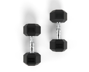 Гантели DFC DB001-32.5 Гексагональные, 2 шт. по 32.5 кг