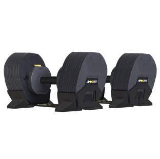 Гантели наборные First Degree Fitness MX Select MX-85, вес 5.6-38.6 кг, 2 шт без стойки