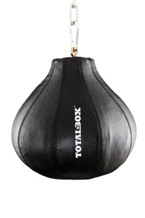 Груша боксерская набивная Шар на крючке TOTALBOX кожа 40/15 кг